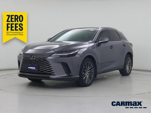 Gray 2023 Lexus RX 350 Luxury