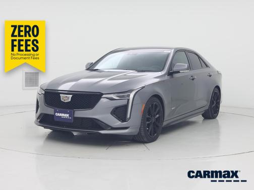 Gray 2020 Cadillac CT4 V