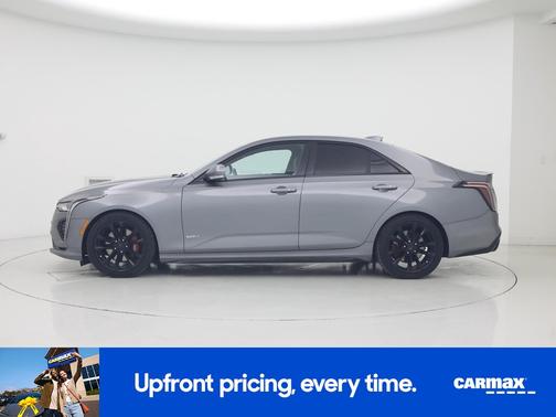Gray 2020 Cadillac CT4 V
