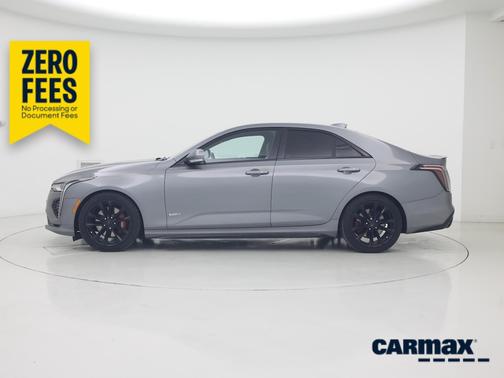 Gray 2020 Cadillac CT4 V