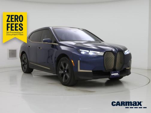 Blue 2024 BMW iX XDrive50i