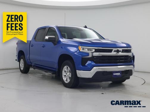 Blue 2023 Chevrolet Silverado 1500 LT