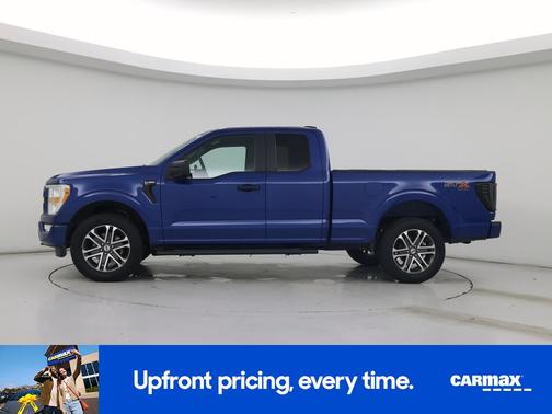 Blue 2022 Ford F-150 XL