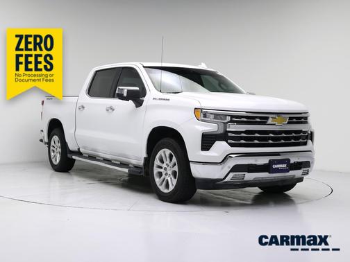 White 2023 Chevrolet Silverado 1500 LTZ