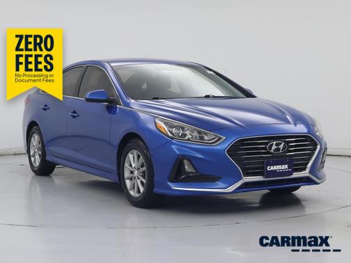 Blue 2018 Hyundai SONATA SE