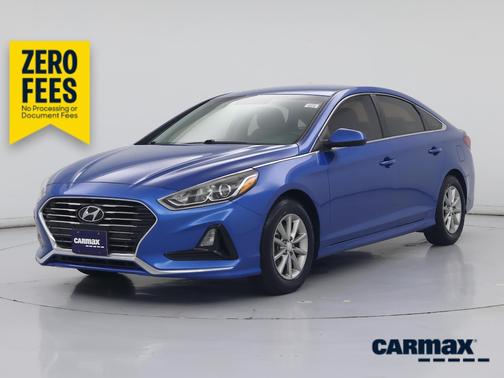 Blue 2018 Hyundai SONATA SE