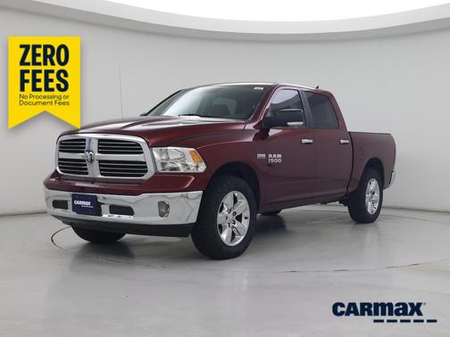 Red 2018 RAM 1500 Lonestar