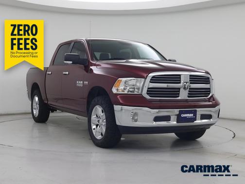 Red 2018 RAM 1500 Lonestar
