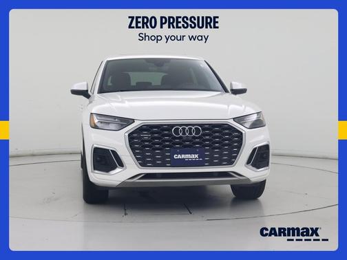 White 2023 Audi Q5 Sportback S-Line Premium Plus