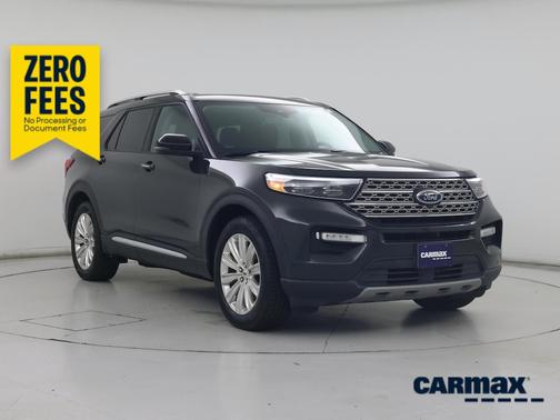Green 2022 Ford Explorer Limited