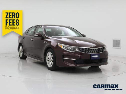 Burgundy 2018 Kia Optima EX