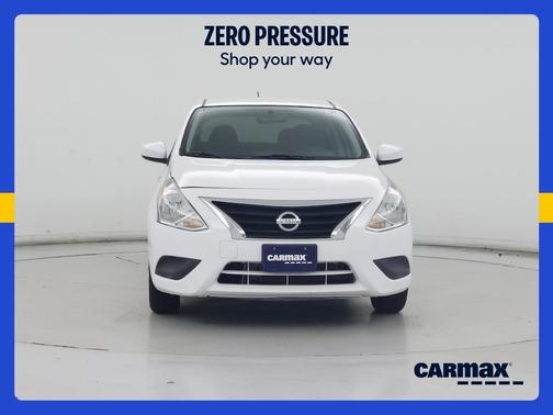 White 2019 Nissan Versa SV