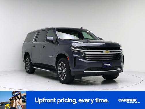 Silver 2021 Chevrolet Suburban LT