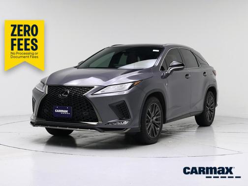 Gray 2022 Lexus RX 350 F-SPORT Handling