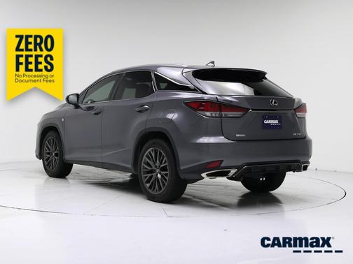 Gray 2022 Lexus RX 350 F-SPORT Handling