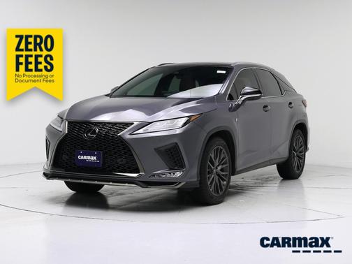 Gray 2022 Lexus RX 350 F-SPORT Handling