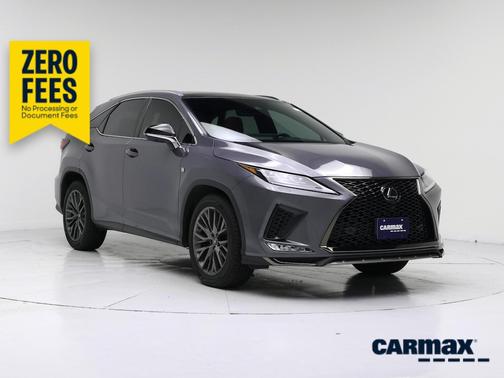 Gray 2022 Lexus RX 350 F-SPORT Handling