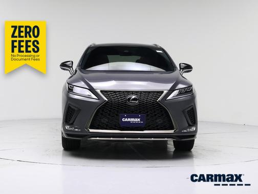 Gray 2022 Lexus RX 350 F-SPORT Handling
