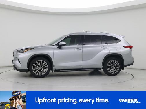 Silver 2021 Toyota Highlander Platinum