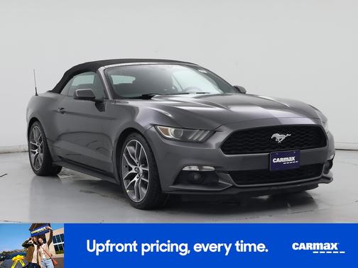 Black 2016 Ford Mustang Ecoboost Premium