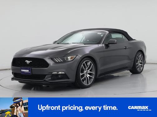 Black 2016 Ford Mustang Ecoboost Premium