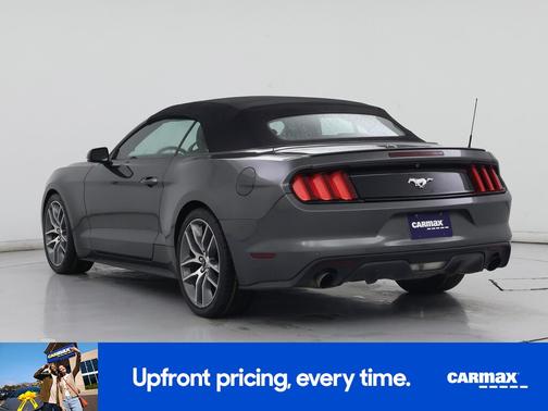 Black 2016 Ford Mustang Ecoboost Premium