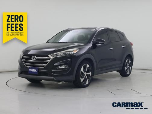 Black 2016 Hyundai TUCSON Limited