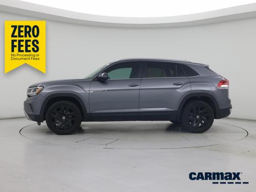 Gray 2022 Volkswagen Atlas Cross Sport SE w/Tech