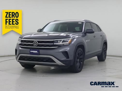 Gray 2022 Volkswagen Atlas Cross Sport SE w/Tech