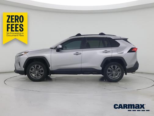 Silver 2023 Toyota RAV4 Hybrid XLE Premium