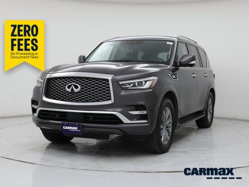 Gray 2024 INFINITI QX80 Luxe