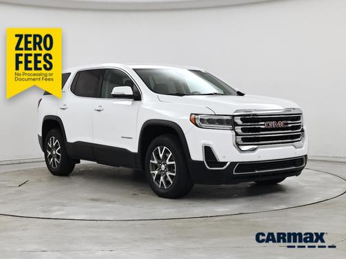 White 2022 GMC Acadia SLE