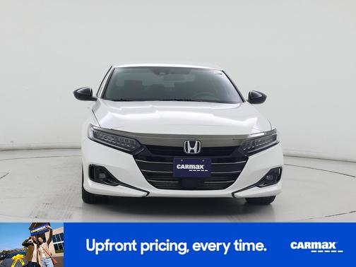 White 2022 Honda Accord Sport