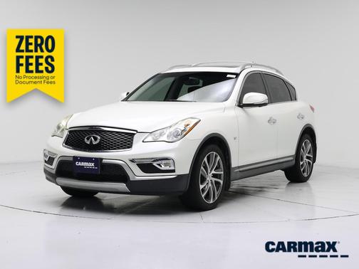 White 2017 INFINITI QX50