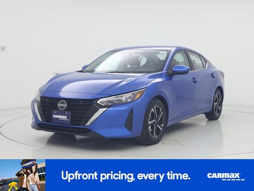 Blue 2024 Nissan Sentra SV