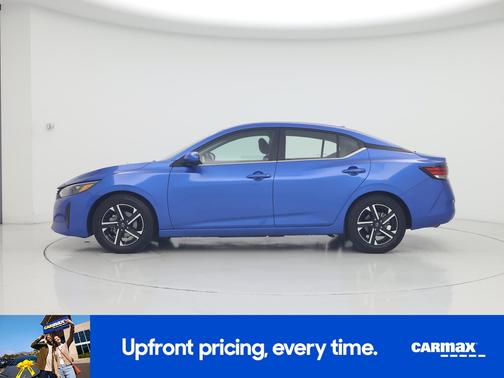 Blue 2024 Nissan Sentra SV
