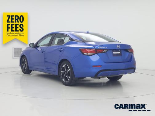 Blue 2024 Nissan Sentra SV