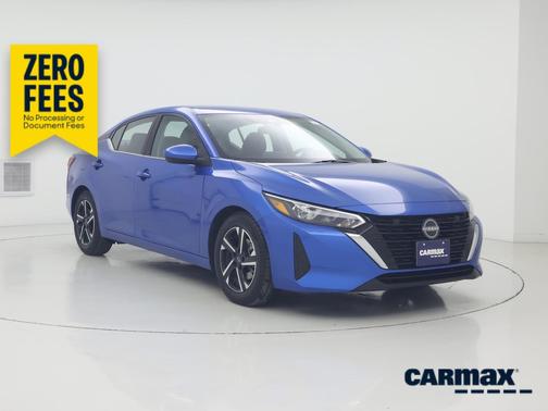 Blue 2024 Nissan Sentra SV