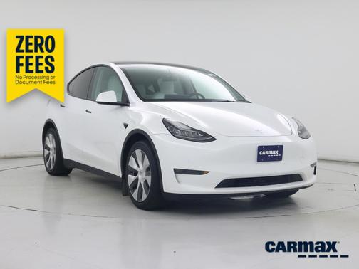 White 2021 Tesla Model Y Long Range