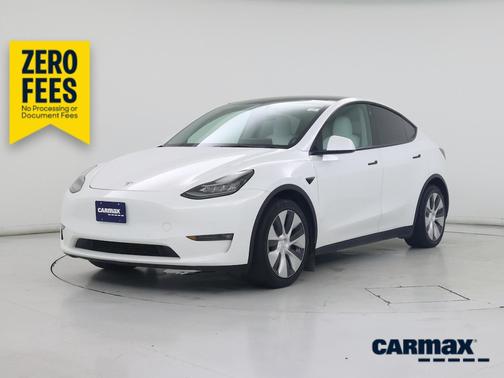 White 2021 Tesla Model Y Long Range