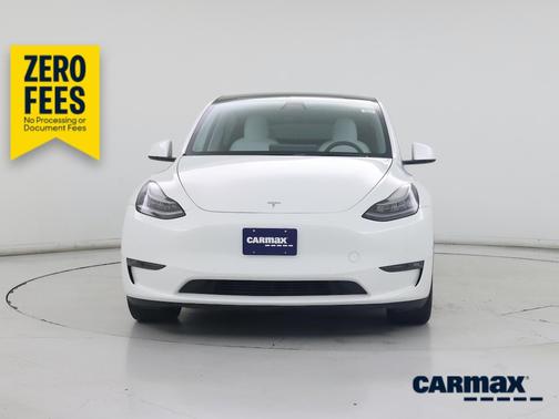 White 2021 Tesla Model Y Long Range