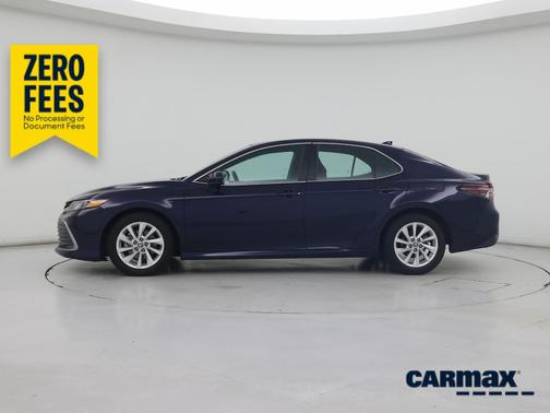 Blue 2022 Toyota Camry LE