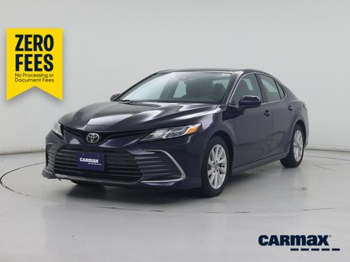 Blue 2022 Toyota Camry LE