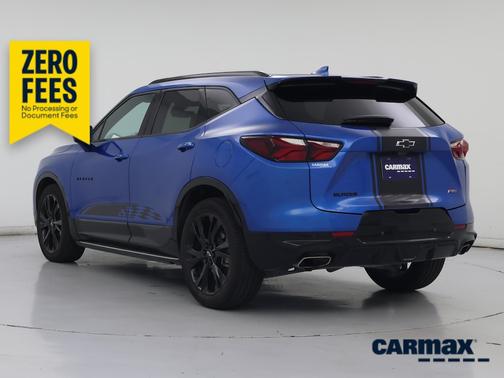 Blue 2020 Chevrolet Blazer RS