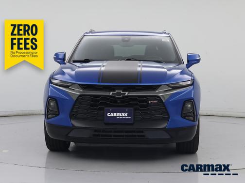 Blue 2020 Chevrolet Blazer RS