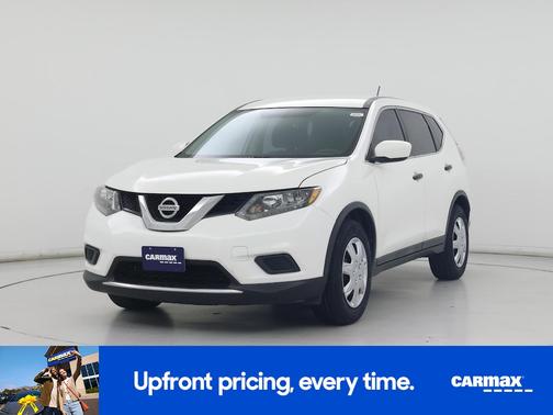White 2016 Nissan Rogue S