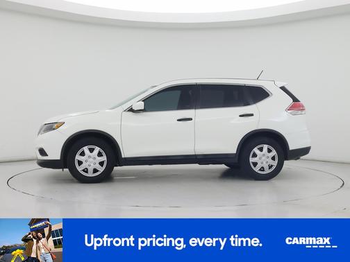 White 2016 Nissan Rogue S