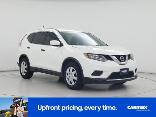 White 2016 Nissan Rogue S