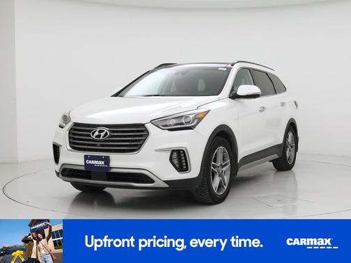 White 2018 Hyundai SANTA FE Limited Ultimate
