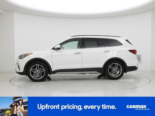 White 2018 Hyundai SANTA FE Limited Ultimate